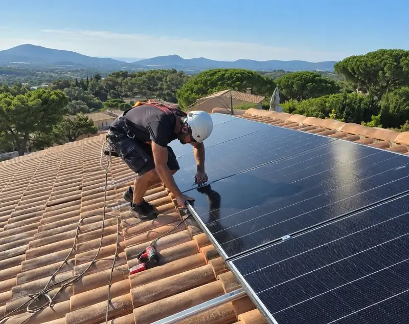 Installateur panneaux solaires Saint-Hippolyte-le-Graveyron — pose photovoltaïque sur toiture
