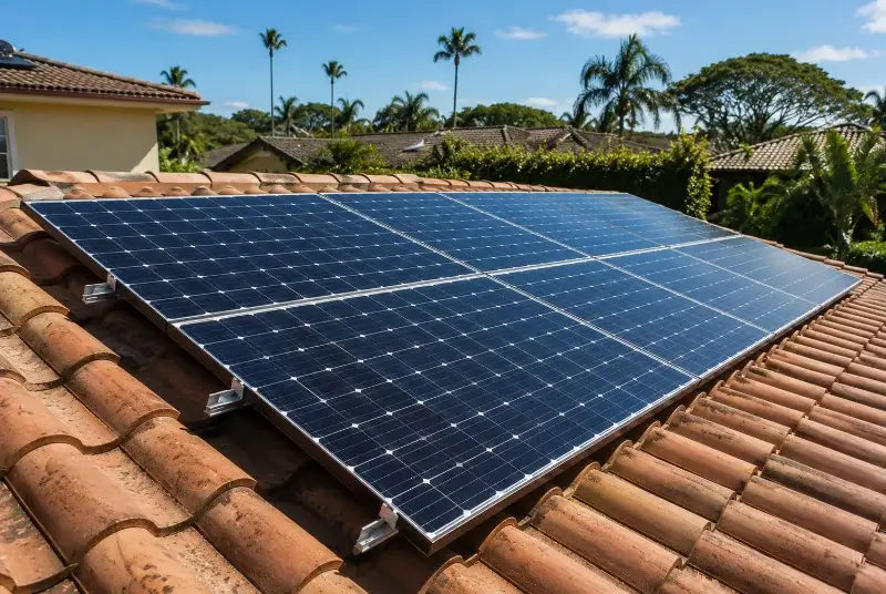 Installation de panneaux solaires à Saint-Hippolyte-le-Graveyron